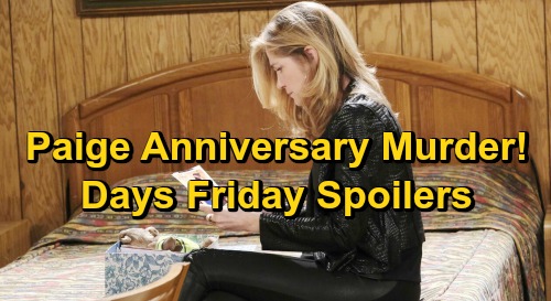 Days of Our Lives Spoilers: Friday, August 21 – Ben Consoles Marlena, Battles Darkness – Eve’s Painful Paige Memory Box