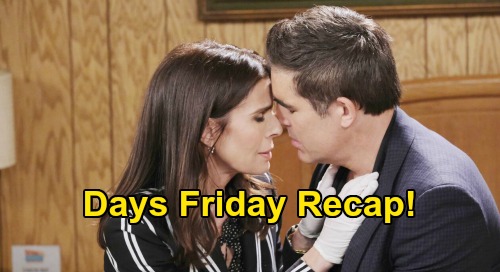Days of Our Lives Spoilers: Friday, August 28 Recap - Gabi Pushes Jake Away - Rafe & Hope Say Goodbye - Ben Confronts Eve