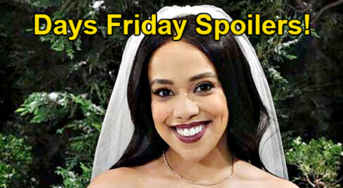 Days of Our Lives Spoilers Friday, January 31: Jada’s Two Wedding Interruptions, Rafe Exposes Arnold After Leo Makes a Scene