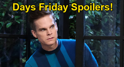 Days of Our Lives Spoilers: Friday, June 30 – Double Hostage Discovery, Derailed Celebration and an Alarming Lie Exposed