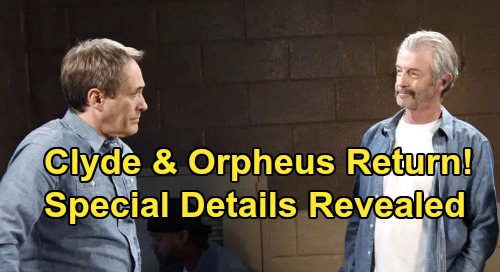 Days of Our Lives Spoilers: James Read and George DelHoyo Return - Clyde and Orpheus’ Escape – Special Details Revealed