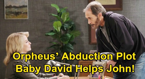 Days of Our Lives Spoilers: Kidnapped John Finds Tiny Ally, David Helps Grandpa’s Hostage – Orpheus’ Abduction Plot Hits a Snag