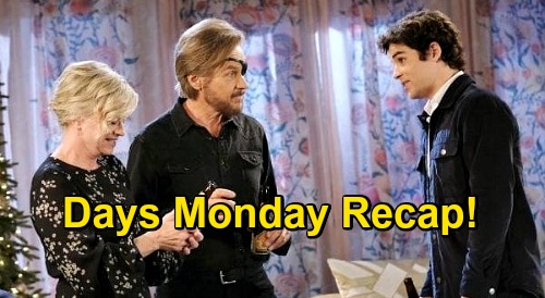 Days of Our Lives Spoilers: Monday, December 14 Recap - Allie Sues Tripp - Charlie Reveals Upbringing - Joey & Tripp Reunite