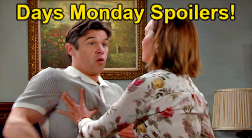 Days of Our Lives Spoilers Monday, December 1: EJ’s New Partner, Dinner Derailed, Sarah’s News Stuns Maggie