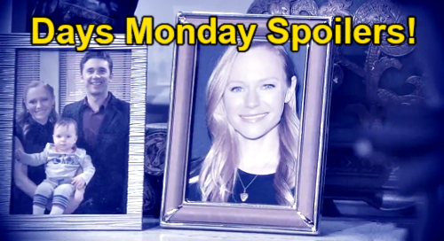 Days of Our Lives Spoilers Monday, July 4: Abigail’s Funeral - JJ & Jack Spar Over Gwen - Steve Investigates Murder