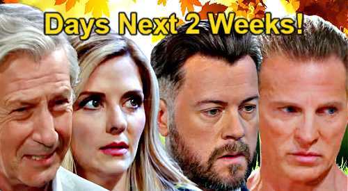 Days of Our Lives Spoilers Next 2 Weeks: Victor’s Revised Will, London Search, Marriage Mayhem and Jealous Regrets