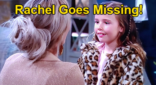 Days of Our Lives Spoilers: Rachel Goes Missing – Brady Panics as Kristen Plays Custody Hardball