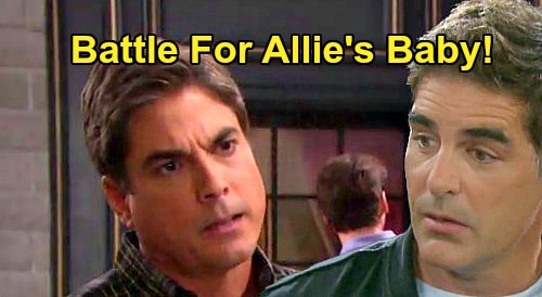 Days of Our Lives Spoilers: Rafe and Lucas Battle Over Allie's Baby - Sami’s Exes Face Off Over Adoption Plans