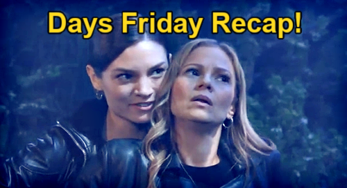 Days of Our Lives Spoilers Recap: Friday, March 8 – Clyde & Goldman Escape as Lovers – Ava Goes Rogue