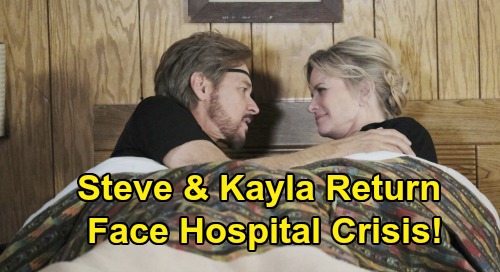 Days of Our Lives Spoilers: Steve & Kayla Return To Salem Nightmare – Hospital Crisis, Bonnie Conflict and Family Drama