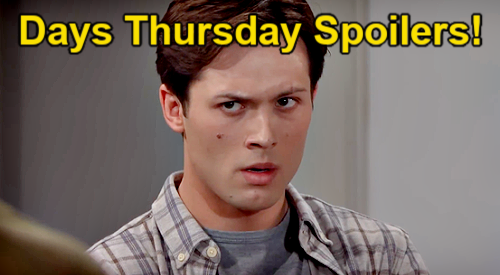 Days of Our Lives Spoilers Thursday, July 3: Fake Adoption Fools Tate, Melinda Helps Sophia, Brady Warns Sarah