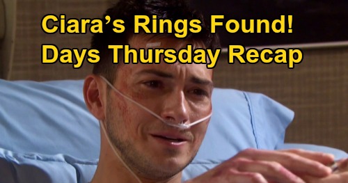 Days of Our Lives Spoilers: Thursday, September 10 Recap - Ciara’s Rings Found In Explosion - Gwen Tries To Drug Abigail Again