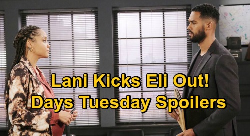Days of Our Lives Spoilers: Tuesday, November 17 – Gwen Spots Jake & Kate’s Steamy Moment – Lani Kicks Eli Out – Jack’s Desperate Move