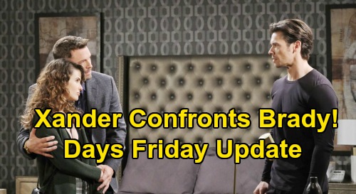 Days of Our Lives Spoilers Update: Friday, May 29 – Justin Proposes to Kayla, Steve Heartbroken – Xander & Brady Spar Over Sarah and Titan