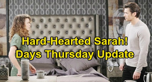 Days of Our Lives Spoilers Update: Thursday, May 21 – Sarah Won’t Forgive Xander – Evan’s Final Airdate – Gabi Can’t Escape Charges
