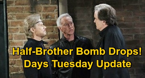 Days of Our Lives Spoilers Update: Tuesday, January 5 – Tripp and Charlie Half-Brother Bomb Drops – Allie’s Revealing Therapy