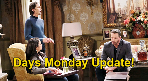 Days of Our Lives Spoilers Update: Monday, June 21 – Sami’s New Lie Dupes EJ – Philip’s Chloe Proposal – Nicole’s Secret Spills