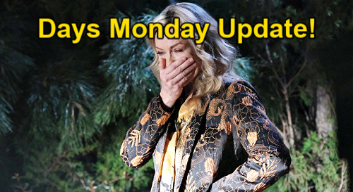 Days of Our Lives Spoilers Update: Monday, May 10 – Kristen Panics Over Bloody Brady – Paulina’s Phone Call