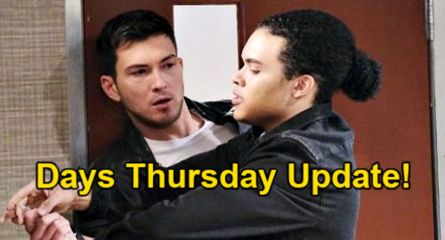 Days of Our Lives Spoilers Update: Thursday, April 15 – Theo Banishes Ben – Jake’s Serum Plan Flops – Chloe Rips Into ‘Susan’
