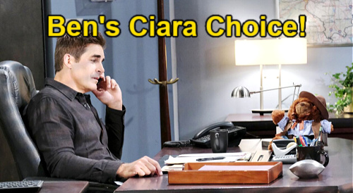 Days of Our Lives Spoilers Update: Thursday, June 17 – Tripp’s Surprise Delivery for Ava – Ben’s Stubborn Ciara Choice