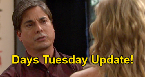 Days of Our Lives Spoilers Update: Tuesday, July 20 – Ciara’s Request for Allie – Eric Leaves for Africa – Sami Distracts EJ