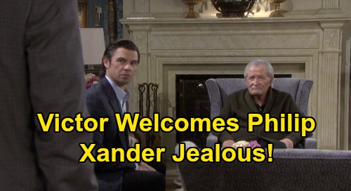 Days of Our Lives Spoilers: Victor Welcomes Phillip Back, Xander Jealous of Golden Boy’s Return