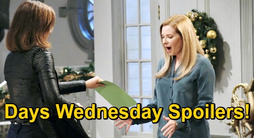 Days of Our Lives Spoilers: Wednesday, December 9 – Kayla's Joey Sacrifice – Nicole Blasts Tripp – Gwen Reignites Jenn’s Fury