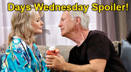 Days of Our Lives Spoilers: Wednesday, November 8 – Steve’s Bad Konstantin Vibes – Theresa’s New Job – Anniversary Gifts