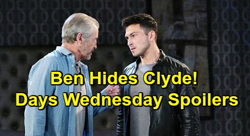 Days of Our Lives Spoilers: Wednesday, October 21 – Chad Faces Rolf’s Gun – Ben Hides Clyde from Eli – Orpheus Threatens Marlena