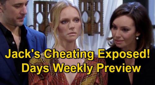 Days of Our Lives Spoilers: Week of November 2 Preview - Abby Reveals Jack Cheating With Kate During Jennifer’s Coma - JJ & Theo Return