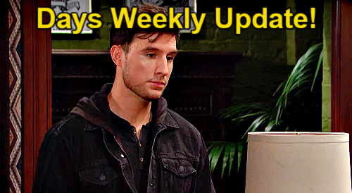 Days of Our Lives Spoilers Week of October 27 Update: Hank Northrop Debuts as Liam, Johnny & Chanel’s Heartbreak