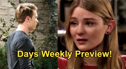 Days of Our Lives Spoilers: Week of September 28 Preview - Allie’s Fuzzy Memories, Outcry Against Tripp - Nicole Vows Support
