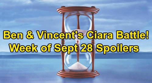 Days of Our Lives Spoilers: Week of September 28 – Ben & Vincent’s Showdown Over Ciara – Shawn Arrests Philip – Chad’s New Spy