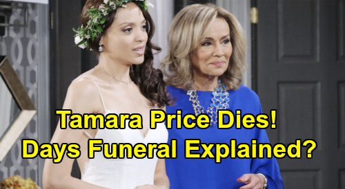 Days of Our Lives Spoilers: Will Lani’s Mom Die – Tamara Price’s Illness Leads to Funeral, Heartbreak for Daughter?