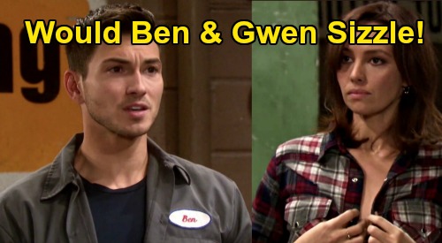 Days of Our Lives Spoilers: Would Ben Sizzle with Gwen – Steamy Potential After Ciara and ‘Cin’ Trouble Hit Hard?
