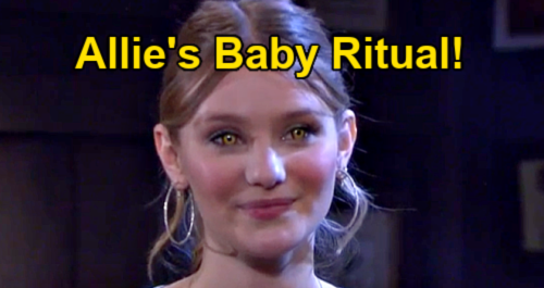 Days of Our Lives Spoilers: Allie’s Creepy Baby Ritual – Ben & Ciara’s Stolen Newborn Brings Devil’s Ceremony