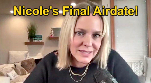 Days of Our Lives Spoilers: Arianne Zucker Reveals Final Airdate, See When Nicole Exits DOOL