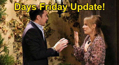 Days of Our Lives Spoilers: Friday, April 8 Update – Chad Stops Abigail’s Crypt Search – Allie the Ice Queen Confuses Chanel