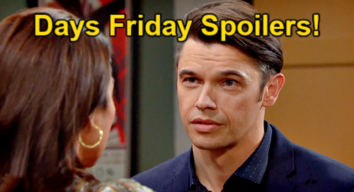 Days of Our Lives Spoilers: Friday, August 4 – Leo Shocks Tripp in Bed ...