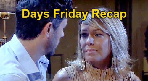 Days of Our Lives Spoilers: Friday, December 10 Recap – EJ Throws Sami Out – DA Trask Wants Brady’s Arrest