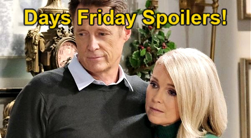 Days of Our Lives Spoilers: Friday, December 24 – Tripp Rescued from Coma – Shawn Arrests Jan – Jennifer’s Surprise