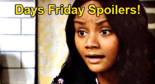 Days of Our Lives Spoilers: Friday, February 10 – Chanel Comes Home for Allie Reunion - Alex Forced To Hide