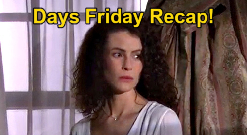 Days of Our Lives Spoilers: Friday, January 28 Recap – First Glimpse of Real Sarah – EJ’s Escape Plot – Jennifer’s Shocking News