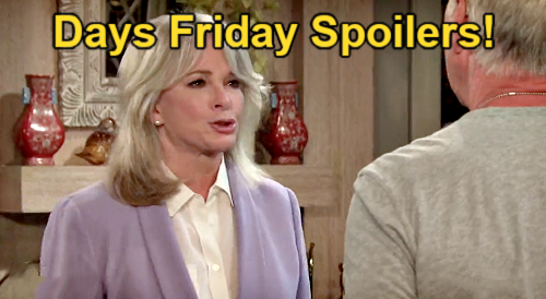 Days of Our Lives Spoilers: Friday, January 6 – Kate Dies – Alex’s Horrible Choice – Eric's News Rocks John & Marlena