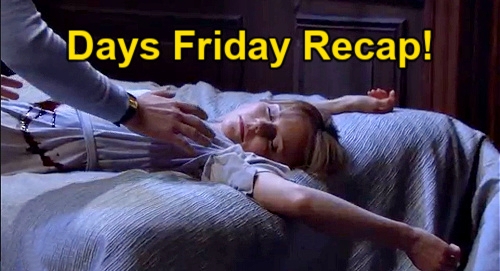 Days of Our Lives Spoilers: Friday, June 10 Recap – Abigail Stabbed to Death – Sarah Hallucinates – Leo’s Hidden Knife