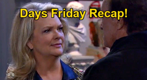 Days of Our Lives Spoilers: Friday, March 4 Recap – Sarah Escapes Hospital, Throws Anna Out of DiMera Mansion