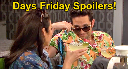 Days of Our Lives Spoilers: Friday, September 16 – Brady’s Murder Problem – Stefan’s Love Shocks Chloe – Johnny Crashes with Allie
