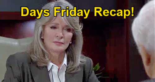 Days of Our Lives Spoilers: Friday, September 17 Recap – Devil Doug Comes for Marlena – EJ Embarrasses Chad with Abigail