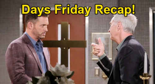 Days of Our Lives Spoilers: Friday, September 30 Recap – Kristen’s Kidnapping Plan – Brady’s Birthday Blunder