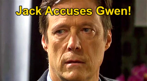 Days of Our Lives Spoilers: Jack Investigates Abigail’s Vanishing Act – Comes Home to Accuse Gwen